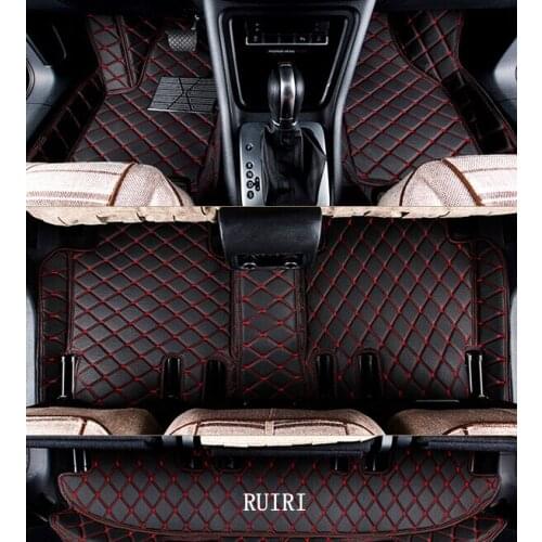 High quality & Free shipping! Custom special floor mats for Mitsubishi Outlander 7 seats 2018-2013 durable Easy to clean carpets