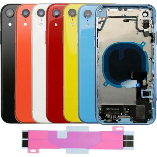 Back Cover Middle Frame Chassis with Flex Cable Assembly for iPhone XS Max XS XR Rear Housing Middle Frame Chassis for iPhone XS