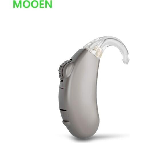 1 Battery Can Use 680 hours Hearing Aid Mini Device Ear Amplifier Digital Hearing Aids BTE Elderly Ear Care Hearing Amplifier