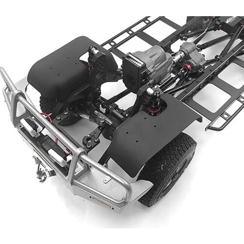 1 pair RC Car Front Wheel Cover Fender Nylon for Boom Racing BRX01 Killerbody LC70 RC Car Accessories Parts