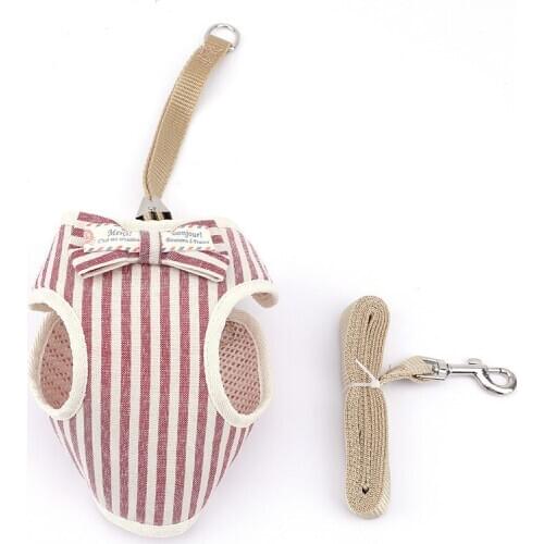 10PCS / LOT Pet Household Outside Vest Type Leash Cat Dog Small And Medium-Sized Dog Chest Strap Dog Leash