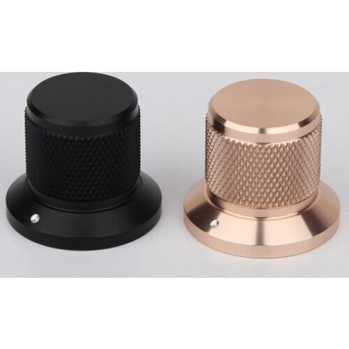 2pcs Hifi Audio Solid Aluminum Volume Knob Hi-end Audio Amplifier Potentiometer Knob