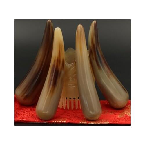 Natural White Yak Corner acupunture massage Point Stick Striking Gallbladder Meridian Stretch Massage Body