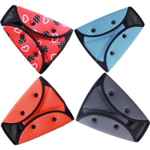 Car Triangle Holder of Seat Belt for Kids Children Safety Belt Regulator Anti-Strangulation Neck baby accessories baby car seat
