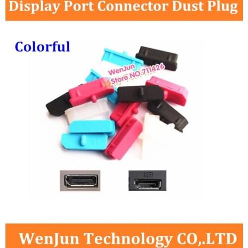 Free shipping High quality Colorful Display port connector dust plug /Display Port dust cover /dustproof stopper for laptop