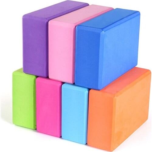 Yoga Gym Blocks Foam Brick Training Exercise Fitness Tool Yoga Bolster Pillow Cushion Stretching Body yoga BodyBuilding blocks
