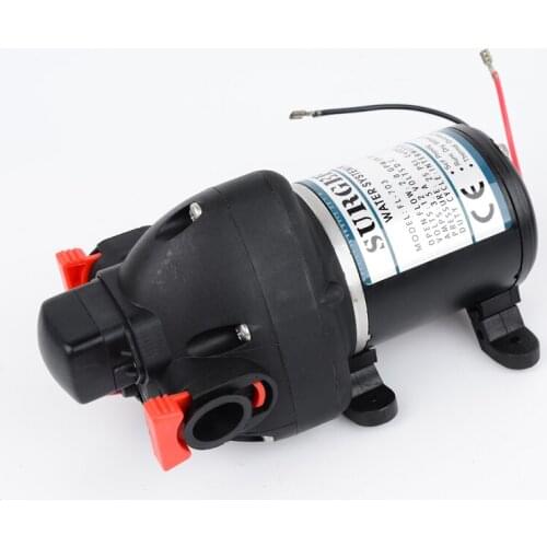 DC 12V/24V 132W 50PSI Lift 30m High Pressure Mini Electric Water Pump Triangle Pump Automatic Diaphragm Pump Car Yachts fl-70