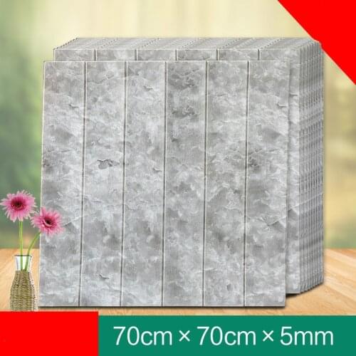 3D Wooden Wall Sticker Background 3D Decor Home DIY Brick Wall Stickers Waterproof Wallpaper Art Decorative Made Decals Kitchen