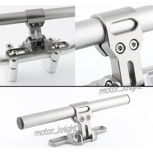 CNCAluminum Alloy Phone Holder Motorcycle Handlebar Mount For Aprilia Tuono V4 1100 Shiver 750 Shiver 900 Caponord 1200 2018