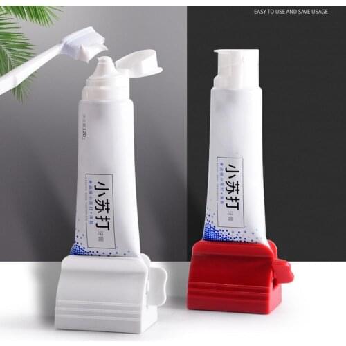 Bathroom Accessories Set Rolling Toothpaste Squeezer Squeezer Toothpaste Paste Dispenser Holder Tooth Tube Toothpa G4U3