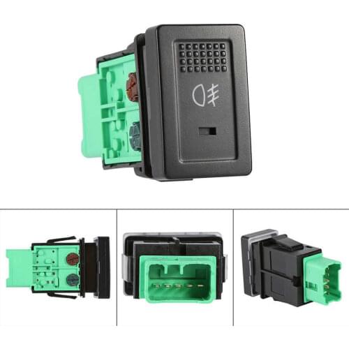 Car Auto Front Fog Light Switch Button For Suzuki SX4 Swift Grand Vitara 2006 2007 2008 2009 2010 2011 2012 Black