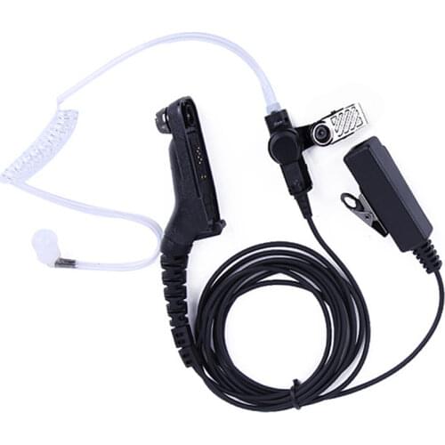 Surveillance Kit Earpiece Acoustic Tube Mic Headset For Motorola Two Way Radio XIRP8268 P8260 APX7000 APX6000 XPR6550