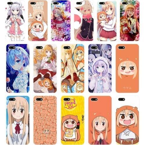107FG cute Umaru chan Anime Doma Umaru Soft Silicone Tpu Cover Case for huawei Honor 7a 5.45 pro 5.7 7c 7x y5 2018 case