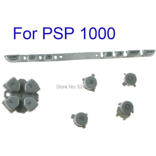 10sets Multi color 3 in 1 full sets Key pad Set Repair Replacement buttons for PSP 1000 PSP1000 Slim Console