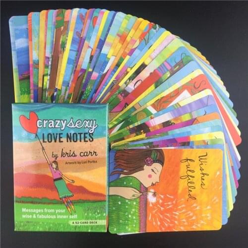 Deck Crazy Sexy Love Notes Tarot Full English Party Board Game Oracle Cards Divination Fate