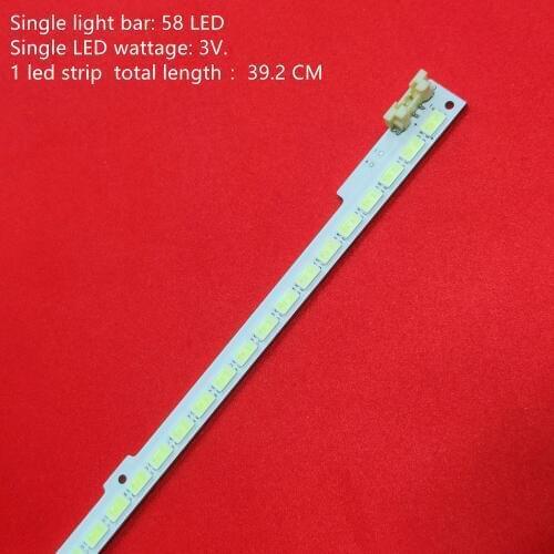 New part UA32D4003B LED backlight strip BN64-01635A 2011SVS32 58LEDs 392MM