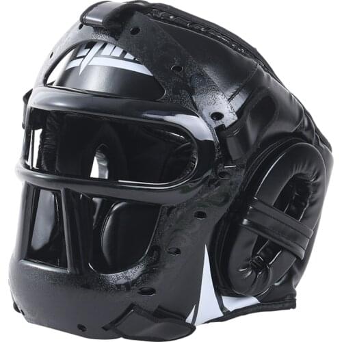 Kids/Adults New MMA Muay Thai Boxing Helmet W/Mask Taekwondo Martial Arts Sparring Headgear Training Equipment Head Protector