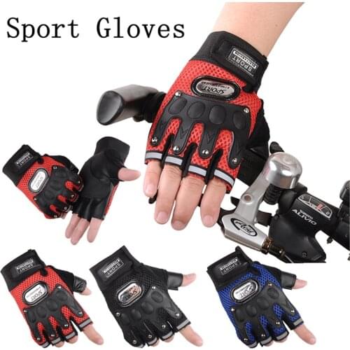Men Female Outdoor Sport Cycling Gloves Half Finger Fitngerless Motorcycle Mtb Mountain Bike Gloves Pro Racing Bicycle Gloves