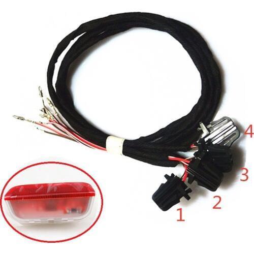 Car Door Warning Light Lamp Cable Harness Wire Plug W5W For Passat B6 B7 Golf 5 6 MK6 7 MK7 Tiguan Superb Eos CC SEAT Alhambra
