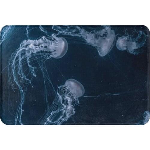 Jellyfish Anti-Slip Doormat Kitchen Mat 5 Hallway Carpet Welcome Rug Bedroom Decorative