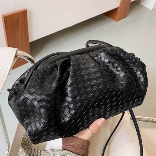 Luxury Handbag Women Bags Designer 2021 Weave Leather Hand Bag Ladies Crossbody Bag Women Clutch Pouch Purse Free Shipping