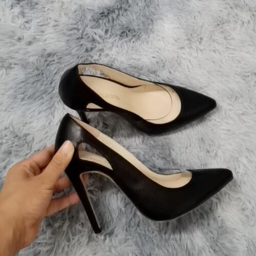 Women Pumps 11cm Sexy Transparent Pointed Toe High Heels Women Pumps Shoes New Spring Brand Design Red Wedding Dress Shoes