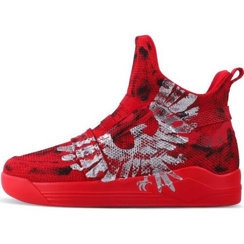 Soulsfeng MenBoots Comfortable High-Top Sneakers Male Slip-On Sports Trend Running Shoes Outdoor Jogging Shoes Zapatillas Muier