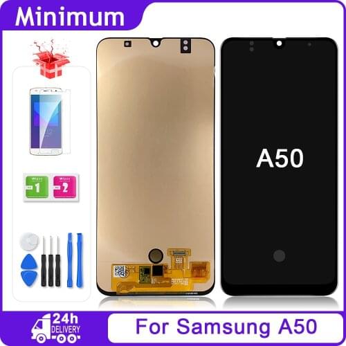 OLED For Samsung Galaxy A50 2019 A505F/DS A505F A505FD A505A 6.4" LCD Display Touch Screen Digitizer Assembly