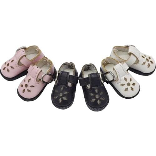 3.2cm 1Pair Doll Shoes for BLythes and 1/8 BJD Dolls MIni PU Leather Shoes Toy Shoes Dolls&Accessories