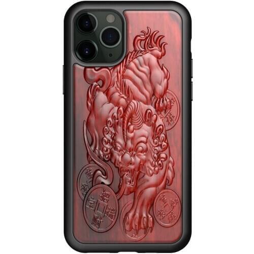 3D Carved Wood Case for iPhone 12 11 Pro max 6 6s 7 8 Plus X XR XS Max case Relief Soft TPU silicone Wooden Protection Back Capa