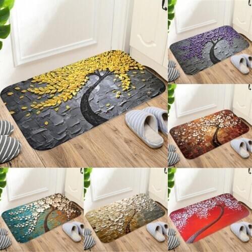 Door Mat Non-Slip Bedroom Kitchen Living Room Print Floor Mat Doormats Carpet Rectangle Home Decoration Rugs Carpets Anti-slip#W