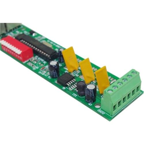 Free shipping 1 pcs 3 Channel with RJ45 DMX512 LED Decoder