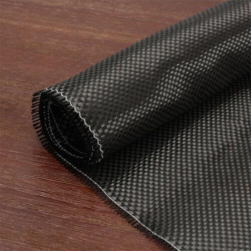 150/300cm Thickness Carbon Fiber Cloth Plain Carbon Fabric For Commercial Car Part Sport Equipment 3K 200gsm0.2mm