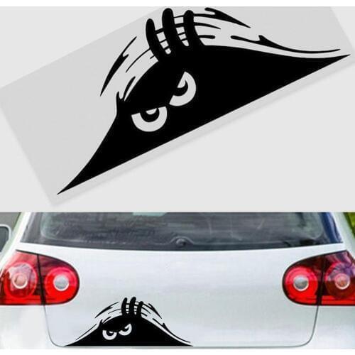 2 piece Peeking Car Sticker vinyl decal decorate sticker Waterproof Fashion Car Styling Accessories