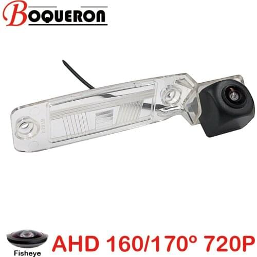 Fisheye 170 Degree 1280x720P HD AHD Car Vehicle Rear View Reverse Camera for Hyundai Genesis Sedan Sonata YF i45 Avante