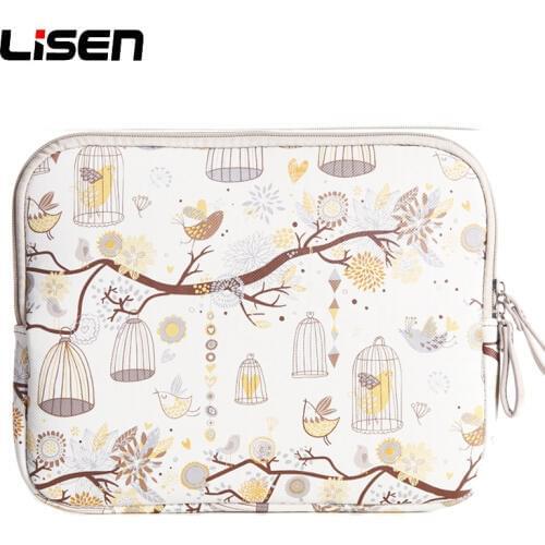 Lisen Fly Bird Portable Notebook Laptop Sleeve Bag Cover Waterproof Carying Case for Samsung Lenovo Macbook 10 12 13 14 15 inch