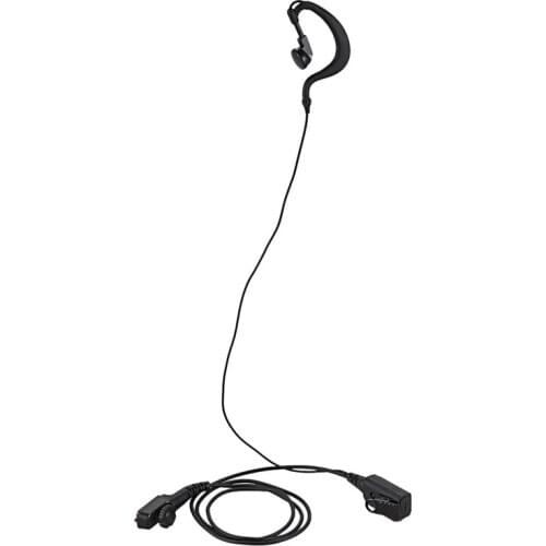 G Shape Earpiece Headset With Big Ptt For Hytera Radio Pd580 Pd700 Pd780 Pt580H