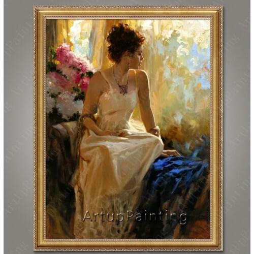 Spanish Flamenco Dancer painting latina woman Oil painting on canvas hight Quality Hand-painted Painting latina 31