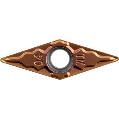 10PCS Carbide-Insert VCMT110304 VCMT110308 Carbide insert Steel processing VCMT 110304 Internal turning insert tungsten carbide