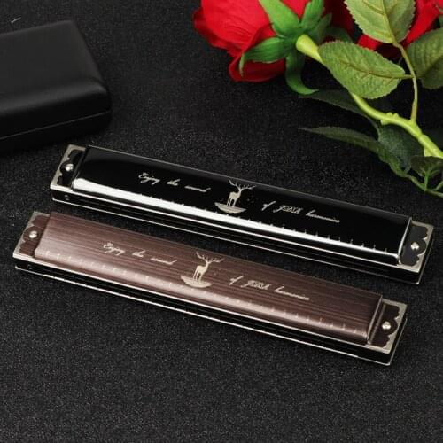 Resin Mini Mouth Harmonica Tremolo Beginner Instruments Children Professional Musical Muzik Aletleri Wind Instruments ED50KQ