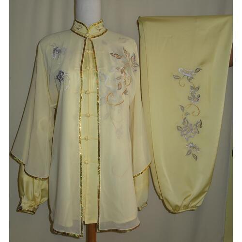 Kids/Adult customize women Peony embroidery kung fu suits taiji costumes tai chi uniforms martial arts clothing 3pcs/set