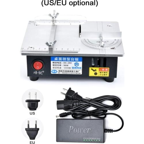 Mini Table Saw Electric Desktop Saws Small Household DIY Cutting Tool Multifunctional Woodworking Tool Bench Lathe Machine