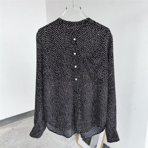 Блузки в горошек Mowiiek China At AliExpress