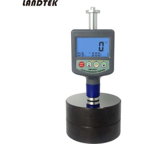 New HM6561 Rebound Leeb Metal Hardness Meter HRB, HRC, HV, HB, HS,HL Large memory 50 groups USB/RS-232 data output