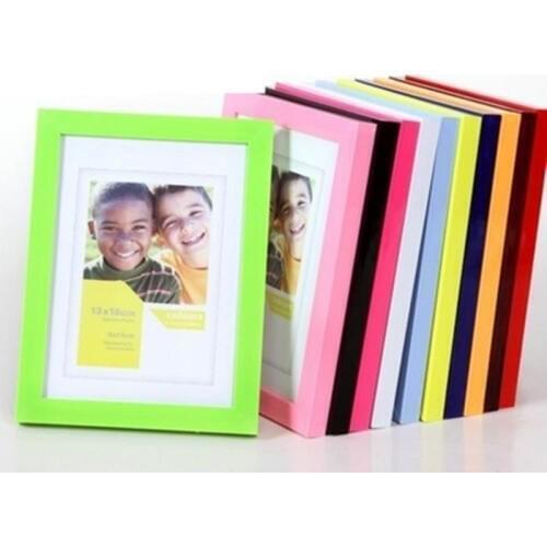 2019 Frame Acrylic Plexiglass Wood Card Backplane Stand Table Display Photo Quadro Decoration TV Wall Photo Frame New Arrival