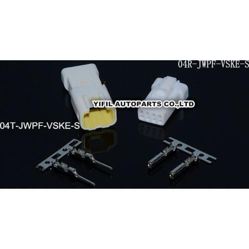 10pcs/lot 4 Pin/Way Male Or Female Automotive Connector Plug Housing For JST 04R-JWPF-VSLE-S 04T-JWPF-VSLE-S