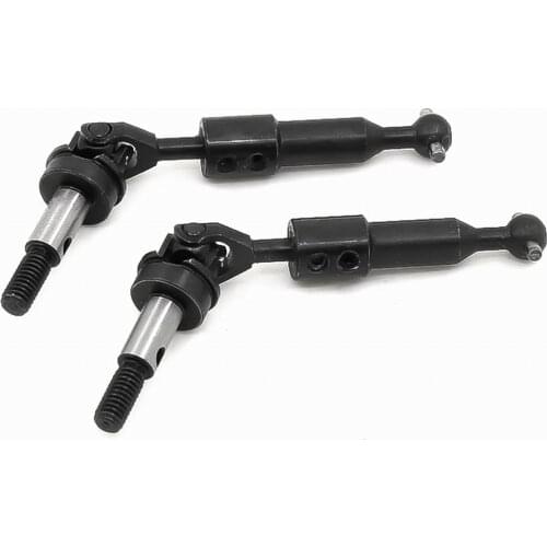 2Pcs/4Pcs 78-85mm Adjustable CVD Steel Universal Joint Shaft Lever for HSP 94123 94103 94102 94101 RC Car Upgrade Parts