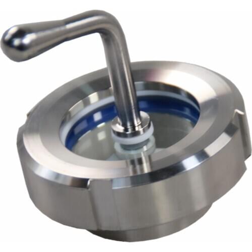 304 stainless steel sanitary welding with wiper glass sight glass 51-219