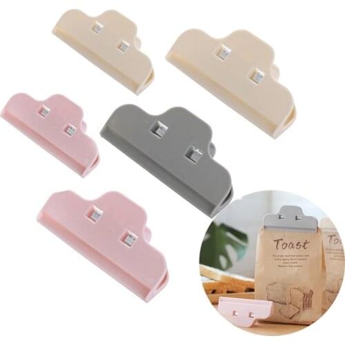 5PCS Sealing Clip Kitchen Storage Tools Multifunction Household Snack Clip ABS Material