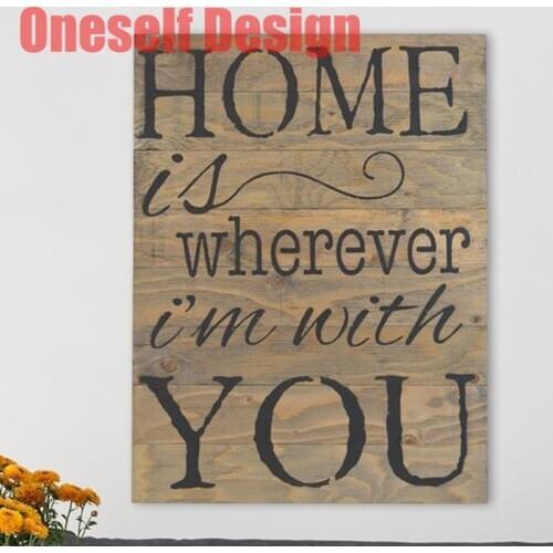 5d diamond embroidery full set home is wherever you rhinestone picture 5d diamond art kit love decoration home love wall sticker